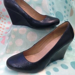 Clarks Purity Crystal Wedge Pump